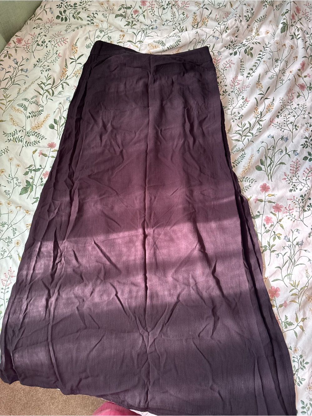 NWOT Black Midi Skirt